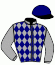casaque portée par Faivre-picon G. jockey du cheval de course JERICOACOARA, information pmu ZETURF
