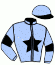 casaque portée par Jean-baptiste Breton jockey du cheval de course CIRANO DE PAIL, information pmu ZETURF