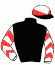 casaque portée par Gauffenic N. jockey du cheval de course JACASSE CAMARA, information pmu ZETURF