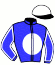 casaque portée par Boulet Mlle S. jockey du cheval de course BEST WOMEN, information pmu ZETURF