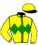 casaque portée par Re G. jockey du cheval de course MAURICE LE DUC, information pmu ZETURF casaque portée par Re G. jockey du cheval de course MAURICE LE DUC, information pmu ZETURF