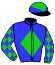 casaque portée par Andrieux T. jockey du cheval de course HAITI DU BERLAIS, information pmu ZETURF casaque portée par Andrieux T. jockey du cheval de course HAITI DU BERLAIS, information pmu ZETURF