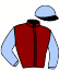 casaque portée par Meunier Gab. jockey du cheval de course IAKO, information pmu ZETURF casaque portée par Meunier Gab. jockey du cheval de course IAKO, information pmu ZETURF
