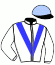 casaque portée par Le Clerc B. jockey du cheval de course IMPALA DU BERLAIS, information pmu ZETURF casaque portée par Le Clerc B. jockey du cheval de course IMPALA DU BERLAIS, information pmu ZETURF