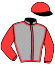 casaque portée par Richard G. jockey du cheval de course ALCE, information pmu ZETURF