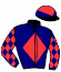 casaque portée par Beaurain T. jockey du cheval de course OCASTLE DES MOTTES, information pmu ZETURF casaque portée par Beaurain T. jockey du cheval de course OCASTLE DES MOTTES, information pmu ZETURF
