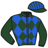 casaque portée par Mullins D.E. jockey du cheval de course CAREFULLY SELECTED, information pmu ZETURF