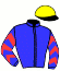 casaque portée par Julliot R. jockey du cheval de course JOE DE TEILLEE, information pmu ZETURF casaque portée par Julliot R. jockey du cheval de course JOE DE TEILLEE, information pmu ZETURF