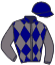 casaque portée par Zuliani L. jockey du cheval de course GRANDBAT, information pmu ZETURF casaque portée par Zuliani L. jockey du cheval de course GRANDBAT, information pmu ZETURF