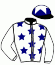 casaque portée par Lestrade B. jockey du cheval de course KAMCHATKA, information pmu ZETURF casaque portée par Lestrade B. jockey du cheval de course KAMCHATKA, information pmu ZETURF