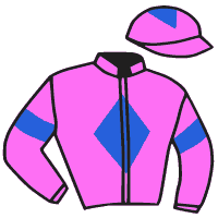 casaque portée par Andrieux T. jockey du cheval de course JOY THE COUNTESS, information pmu ZETURF casaque portée par Andrieux T. jockey du cheval de course JOY THE COUNTESS, information pmu ZETURF