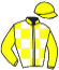 casaque portée par Gallon D. jockey du cheval de course WHIPLASH DU MATHAN, information pmu ZETURF casaque portée par Gallon D. jockey du cheval de course WHIPLASH DU MATHAN, information pmu ZETURF