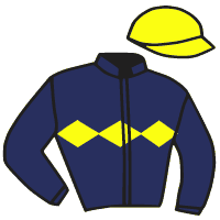 casaque portée par Brechet Léo P. jockey du cheval de course KIKAMORA, information pmu ZETURF casaque portée par Brechet Léo P. jockey du cheval de course KIKAMORA, information pmu ZETURF