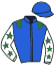 casaque portée par Boulet Mlle S. jockey du cheval de course MILORD DU LEMO, information pmu ZETURF