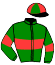 casaque portée par Renard A. jockey du cheval de course BREKDANCE BILBERRY, information pmu ZETURF