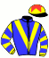casaque portée par Dubourg K. jockey du cheval de course NOSFERATU, information pmu ZETURF