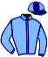 casaque portée par Lestrade B. jockey du cheval de course MARTHA CANNARY, information pmu ZETURF