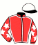 casaque portée par Solignac L. jockey du cheval de course KAPORAL DE LAIGNE, information pmu ZETURF casaque portée par Solignac L. jockey du cheval de course KAPORAL DE LAIGNE, information pmu ZETURF