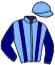casaque portée par Ubeda D. jockey du cheval de course ANOTHER WORLD, information pmu ZETURF