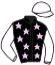 casaque portée par De Giles F. jockey du cheval de course HOOLIGAN, information pmu ZETURF casaque portée par De Giles F. jockey du cheval de course HOOLIGAN, information pmu ZETURF