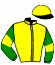 casaque portée par Andrieux T. jockey du cheval de course IRISH VOCATION, information pmu ZETURF casaque portée par Andrieux T. jockey du cheval de course IRISH VOCATION, information pmu ZETURF