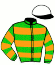 casaque portée par Gauffenic N. jockey du cheval de course JALILA MORIVIERE, information pmu ZETURF