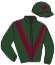 casaque portée par Baillou N. jockey du cheval de course BURGANDY, information pmu ZETURF casaque portée par Baillou N. jockey du cheval de course BURGANDY, information pmu ZETURF