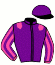 casaque portée par Beaubois L. jockey du cheval de course VOILA POURQUOI, information pmu ZETURF