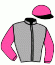 casaque portée par Zuliani L. jockey du cheval de course KADOR BAIE, information pmu ZETURF