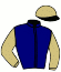 casaque portée par Ferreira N. jockey du cheval de course KASS TETE SIVOLA, information pmu ZETURF