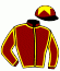 casaque portée par Zuliani A. jockey du cheval de course JADE DES PLACES, information pmu ZETURF