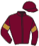 casaque portée par Zuliani L. jockey du cheval de course KATUNE, information pmu ZETURF