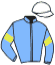 casaque portée par Lefebvre Mr C. jockey du cheval de course KOP DE BOULOGNE, information pmu ZETURF