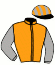 casaque portée par Zuliani A. jockey du cheval de course NARVAL, information pmu ZETURF