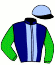 casaque portée par Ubeda D. jockey du cheval de course JEANNE DE GUYE, information pmu ZETURF casaque portée par Ubeda D. jockey du cheval de course JEANNE DE GUYE, information pmu ZETURF