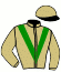 casaque portée par Herve Mme Mae. jockey du cheval de course JURY BLEU, information pmu ZETURF casaque portée par Herve Mme Mae. jockey du cheval de course JURY BLEU, information pmu ZETURF