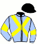 casaque portée par Mescam D. jockey du cheval de course GRYFFONDOR, information pmu ZETURF casaque portée par Mescam D. jockey du cheval de course GRYFFONDOR, information pmu ZETURF