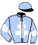 casaque portée par Prichard Mlle C. jockey du cheval de course ZILIA REBEL, information pmu ZETURF casaque portée par Prichard Mlle C. jockey du cheval de course ZILIA REBEL, information pmu ZETURF