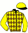 casaque portée par Philipperon L. jockey du cheval de course CHIMICHURI, information pmu ZETURF casaque portée par Philipperon L. jockey du cheval de course CHIMICHURI, information pmu ZETURF