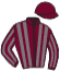casaque portée par Lefebvre Mr C. jockey du cheval de course LA PALMERAIE, information pmu ZETURF