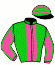 casaque portée par Deniel K. jockey du cheval de course LOVELYMATCH, information pmu ZETURF casaque portée par Deniel K. jockey du cheval de course LOVELYMATCH, information pmu ZETURF