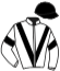 casaque portée par Jouin O. jockey du cheval de course KREATION ALLEN, information pmu ZETURF