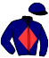 casaque portée par Gauffenic N. jockey du cheval de course KOOL DOUCE, information pmu ZETURF