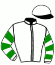 casaque portée par Masure G. jockey du cheval de course BAHYADAME, information pmu ZETURF