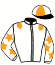 casaque portée par Pageot A. jockey du cheval de course MOLLY DE BURGE, information pmu ZETURF casaque portée par Pageot A. jockey du cheval de course MOLLY DE BURGE, information pmu ZETURF