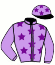casaque portée par Philipperon L. jockey du cheval de course JAVELOT, information pmu ZETURF