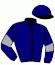 casaque portée par Le Clerc B. jockey du cheval de course LA ROULADE, information pmu ZETURF