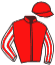 casaque portée par Nabet K. jockey du cheval de course LA FLEUR AU FUSIL, information pmu ZETURF