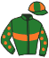 casaque portée par Beaurain T. jockey du cheval de course PHAM, information pmu ZETURF