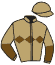 casaque portée par Seigneul A. jockey du cheval de course EARLY LIGHT, information pmu ZETURF
